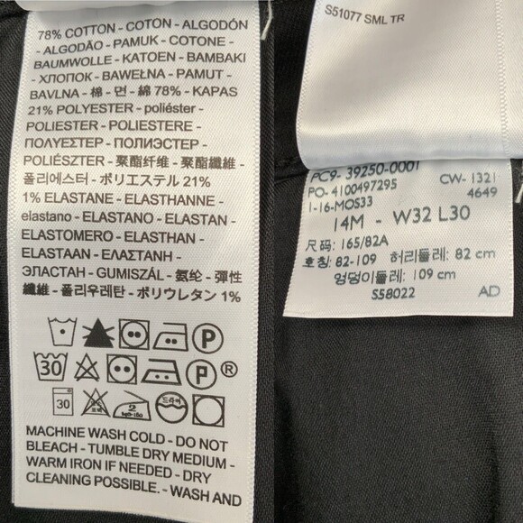 Levi’s Black Classic Straight Leg Jeans 14 - Picture 9 of 13